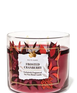 Frosted Cranberry 3-Wick Candle
