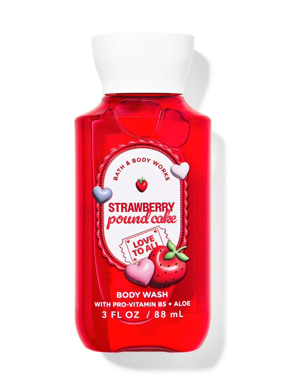 Strawberry Pound Cake Travel Size Body Wash