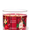 ‘Tis The Season 3-Wick Candle