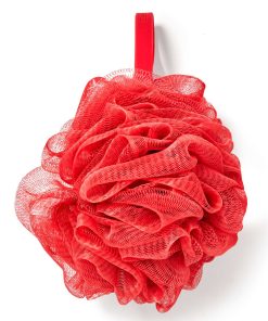 Deep Blush Loofah Bath Sponge
