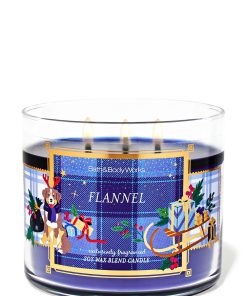 Flannel 3-Wick Candle
