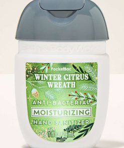 Winter Citrus Wreath PocketBac Hand Sanitizer