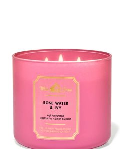 Rose Water & Ivy 3-Wick Candle