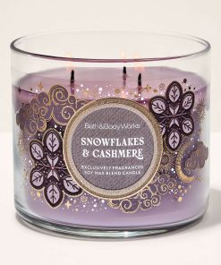 Snowflakes & Cashmere 3-Wick Candle