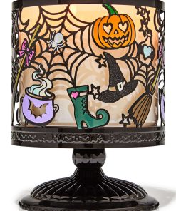 Witch’s Halloween 3-Wick Candle Holder