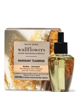Mahogany Teakwood Wallflowers Refills 2-Pack