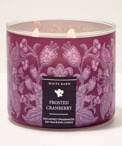 Frosted Cranberry 3-Wick Candle