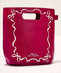 Burgundy With Love Mini Gift Bag