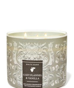 Cozy Flannel & Vanilla 3-Wick Candle