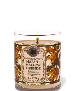 Marshmallow Fireside Single Wick Candle